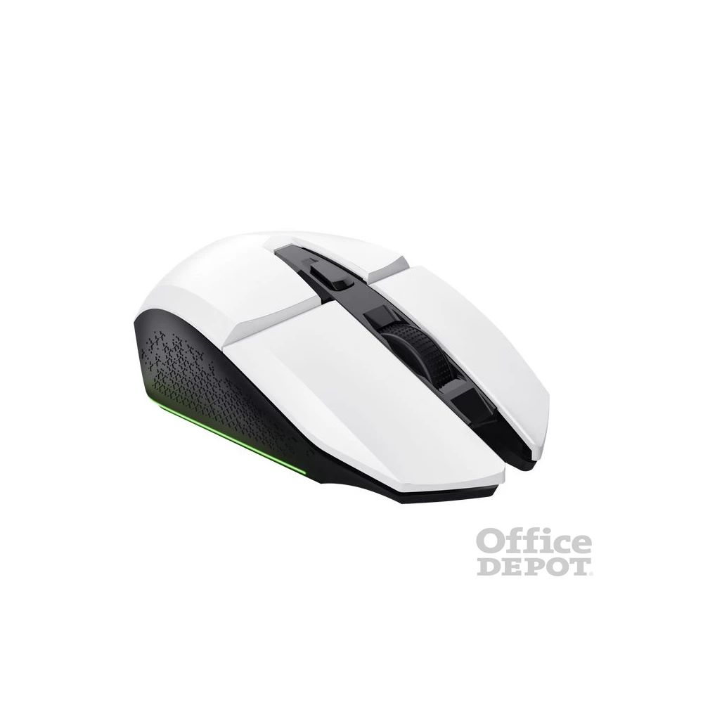 Trust GXT110W Felox vezeték nélküli fehér gamer egér