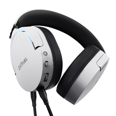 TRUST 25302 GXT 490W Fayzo 7.1 USB vezetékes fehér gamer headset
