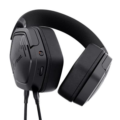 Trust GXT 492 Carus vezetékes multiplatform fekete gamer headset Trust GXT 492 Carus vezetékes multiplatform fekete gamer headset