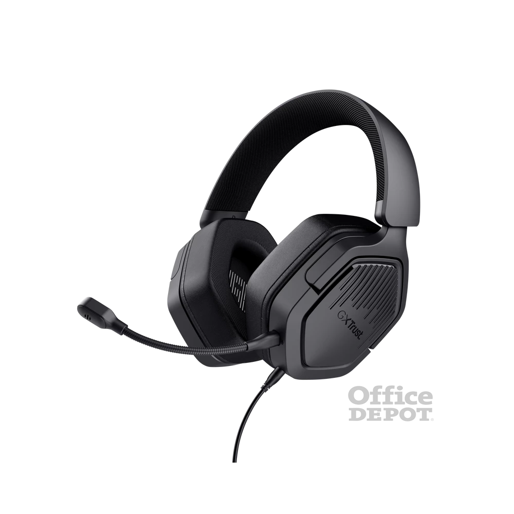 Trust GXT 492 Carus vezetékes multiplatform fekete gamer headset