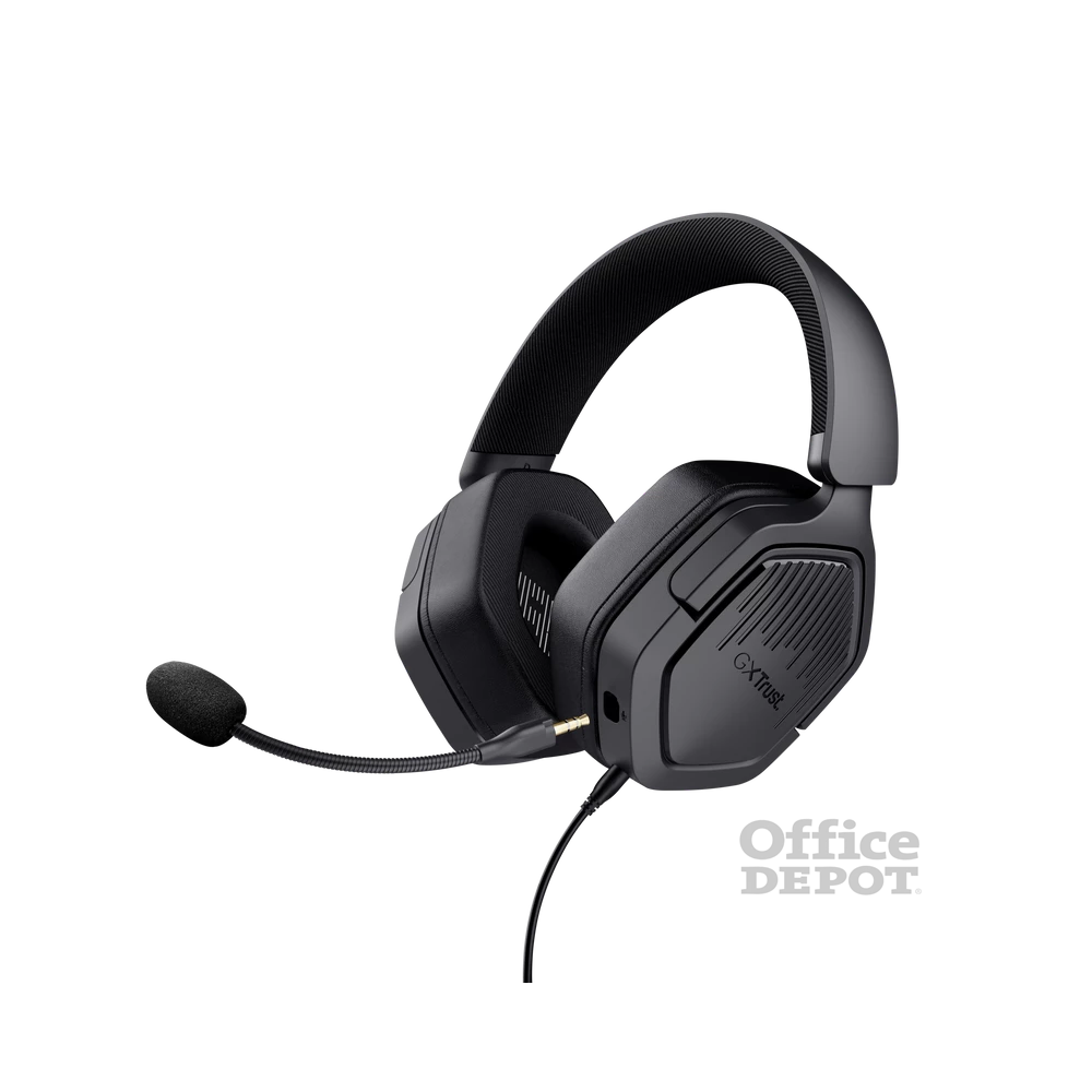 Trust GXT 492 Carus vezetékes multiplatform fekete gamer headset