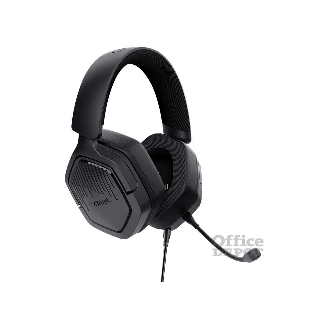 Trust GXT 492 Carus vezetékes multiplatform fekete gamer headset