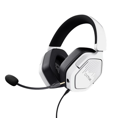 Trust GXT 492 Carus vezetékes multiplatform fehér gamer headset Trust GXT 492 Carus vezetékes multiplatform fehér gamer headset