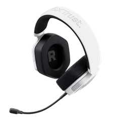 Trust GXT 492 Carus vezetékes multiplatform fehér gamer headset Trust GXT 492 Carus vezetékes multiplatform fehér gamer headset