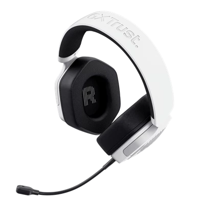 Trust GXT 492 Carus vezetékes multiplatform fehér gamer headset Trust GXT 492 Carus vezetékes multiplatform fehér gamer headset