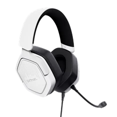 Trust GXT 492 Carus vezetékes multiplatform fehér gamer headset Trust GXT 492 Carus vezetékes multiplatform fehér gamer headset