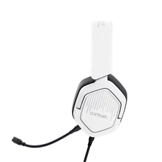 Trust GXT 492 Carus vezetékes multiplatform fehér gamer headset Trust GXT 492 Carus vezetékes multiplatform fehér gamer headset