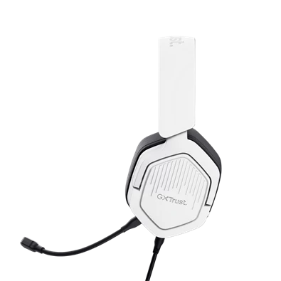Trust GXT 492 Carus vezetékes multiplatform fehér gamer headset Trust GXT 492 Carus vezetékes multiplatform fehér gamer headset