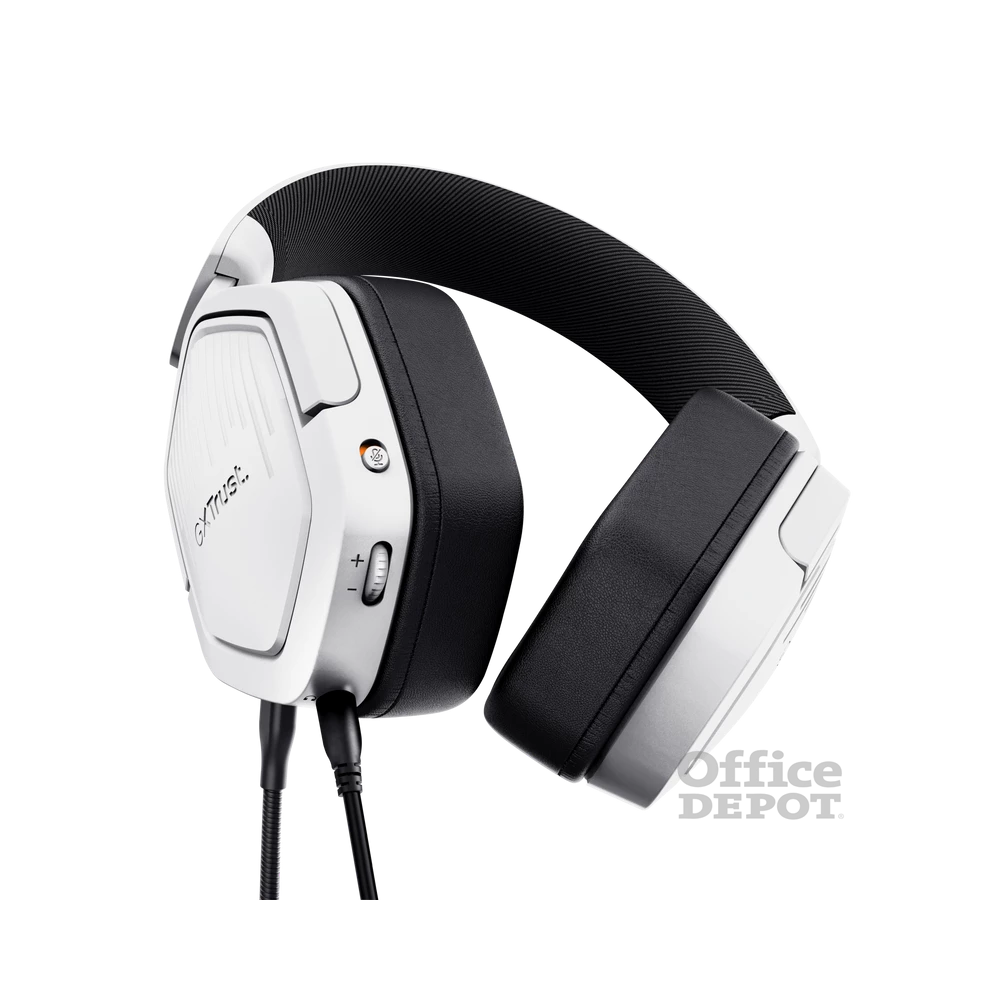 Trust GXT 492 Carus vezetékes multiplatform fehér gamer headset