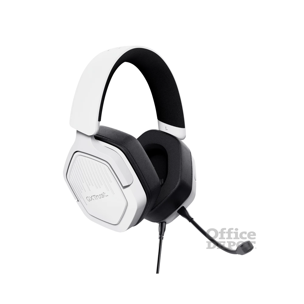 Trust GXT 492 Carus vezetékes multiplatform fehér gamer headset