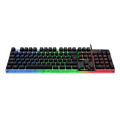 Trust GXT 835 Azor HUN vezetékes fekete gamer billentyűzet Trust GXT 835 Azor HUN vezetékes fekete gamer billentyűzet