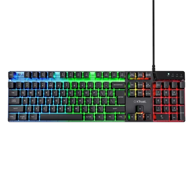 Trust GXT 835 Azor HUN vezetékes fekete gamer billentyűzet Trust GXT 835 Azor HUN vezetékes fekete gamer billentyűzet
