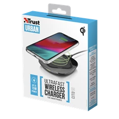 Trust Cito15 QI 7.5/10/15W wireless fekete töltő Trust Cito15 QI 7.5/10/15W wireless fekete töltő