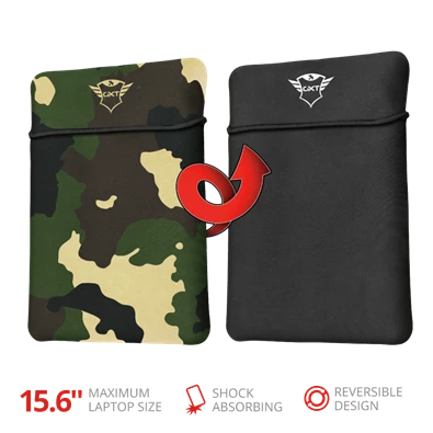 Trust GXT 1242C Lido dzsungel álcafestéses 15,6" notebook tok Trust GXT 1242C Lido dzsungel álcafestéses 15,6" notebook tok