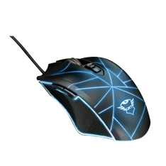 Trust GXT 160X Ture 4500dpi RGB optikai gamer egér