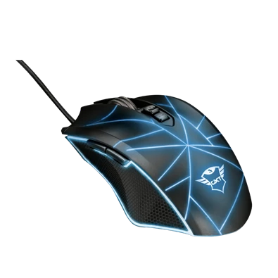 Trust GXT 160X Ture 4500dpi RGB optikai gamer egér