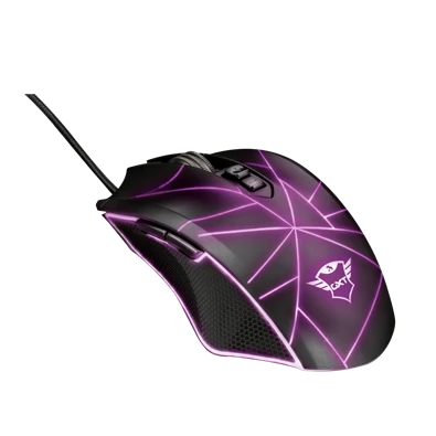 Trust GXT 160X Ture 4500dpi RGB optikai gamer egér