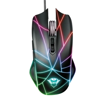 Trust GXT 160X Ture 4500dpi RGB optikai gamer egér
