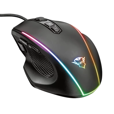 Trust GXT 165 Celox RGB fekete gamer egér Trust GXT 165 Celox RGB fekete gamer egér