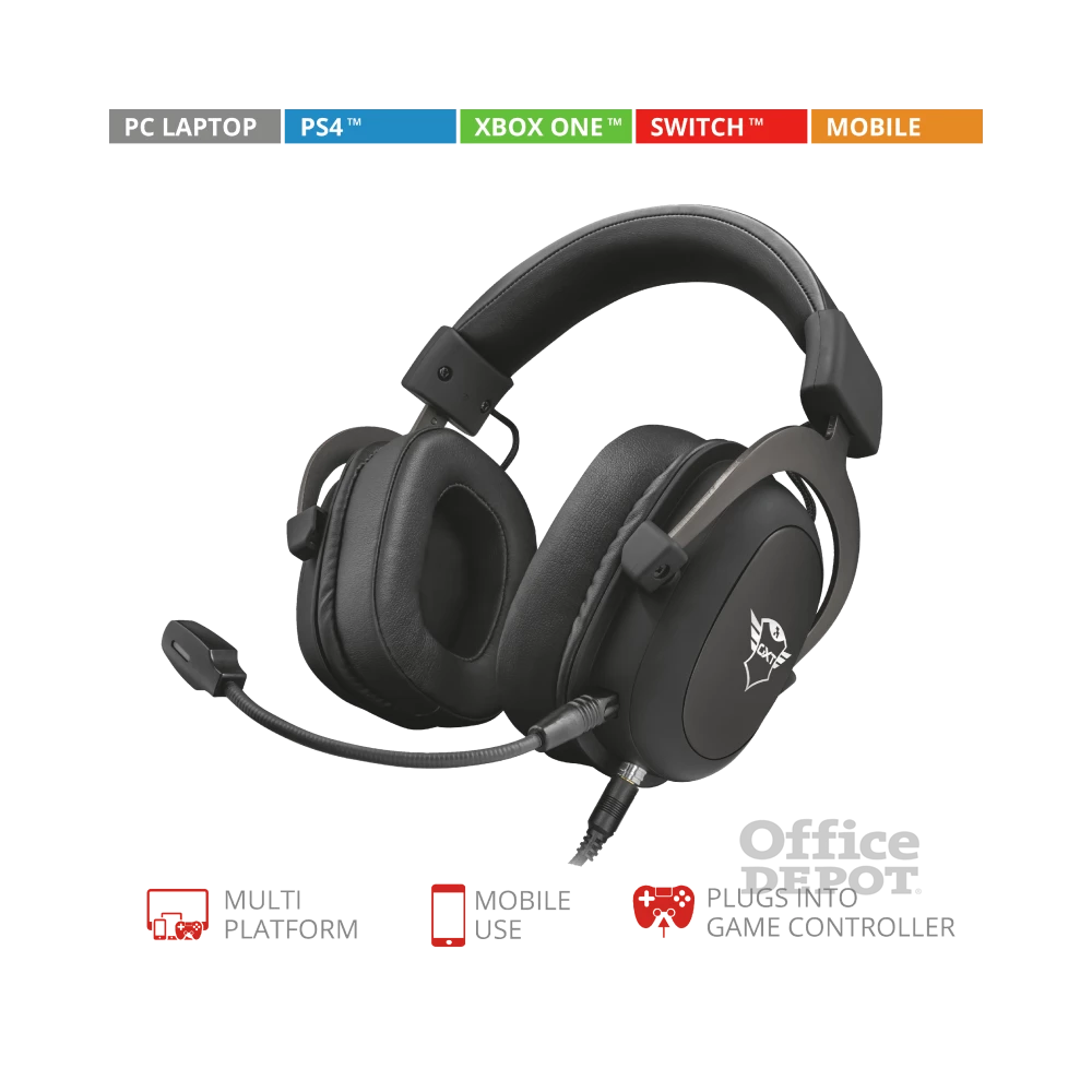 Trust GXT 414 Zamak Premium gamer headset