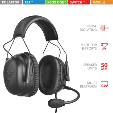 Trust GXT 444 Wayman Pro gamer headset Trust GXT 444 Wayman Pro gamer headset