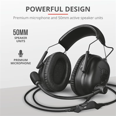 Trust GXT 444 Wayman Pro gamer headset Trust GXT 444 Wayman Pro gamer headset
