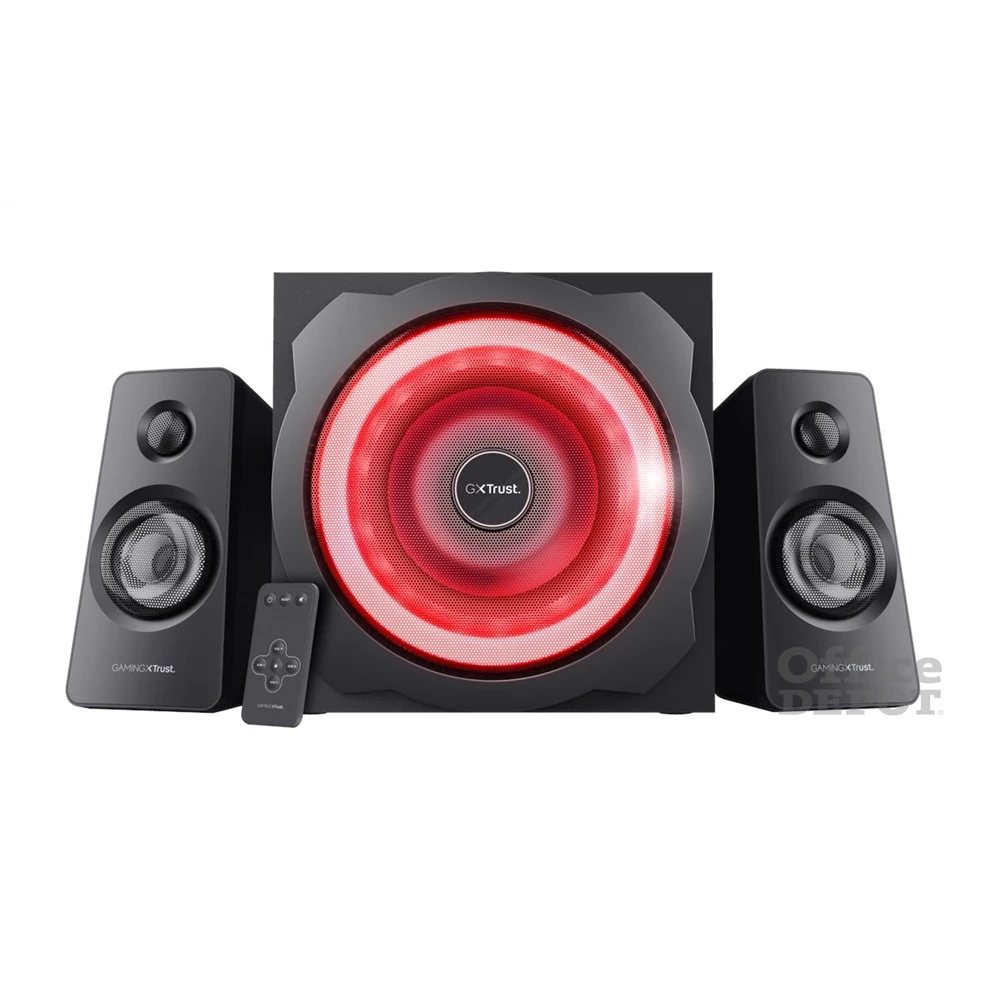 Trust GXT 629 Tytan 2.1 Speaker RGB jack 120W fa gamer hangszóró