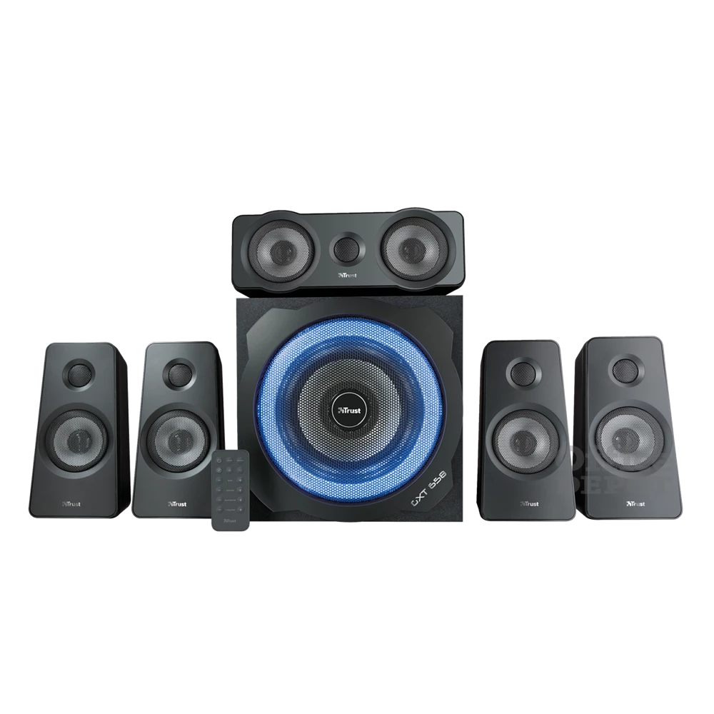 Trust GXT 658 Tytan 5.1 Surround gaming jack 180W fa gamer hangszóró
