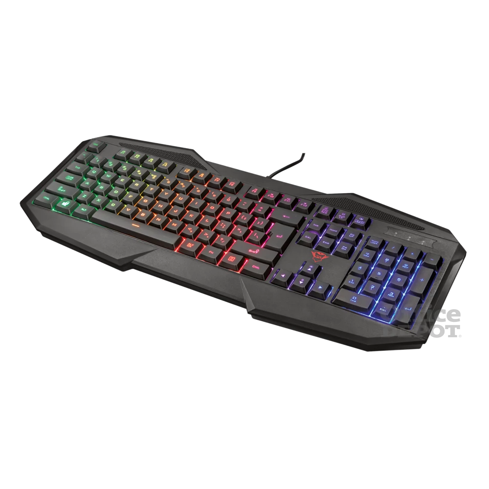 Trust GXT 830-RW Avonn HUN USB fekete gamer billentyűzet