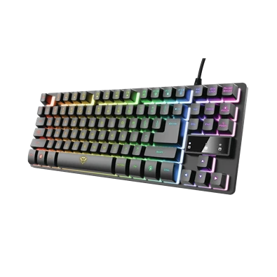 Trust GXT 833 Thado TKL HU világító gamer billentyűzet Trust GXT 833 Thado TKL HU világító gamer billentyűzet