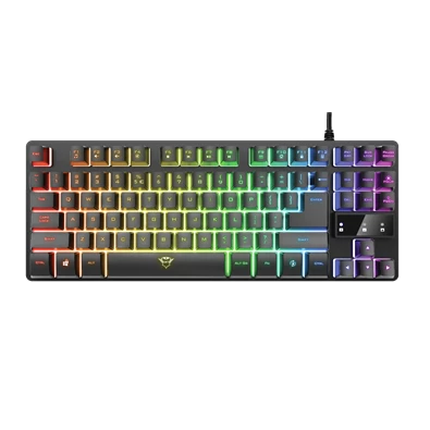 Trust GXT 833 Thado TKL HU világító gamer billentyűzet Trust GXT 833 Thado TKL HU világító gamer billentyűzet