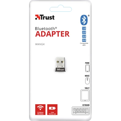 Trust Manga USB Bluetooth 4.0 adapter Trust Manga USB Bluetooth 4.0 adapter
