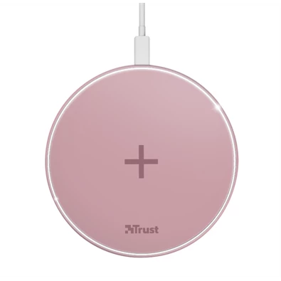 Trust Qylo Fast QI 7.5/10W wireless rózsaszín töltő Trust Qylo Fast QI 7.5/10W wireless rózsaszín töltő