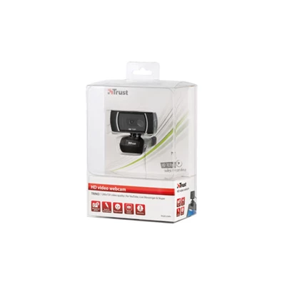 Trust Trino HD mikrofonos fekete webkamera Trust Trino HD mikrofonos fekete webkamera