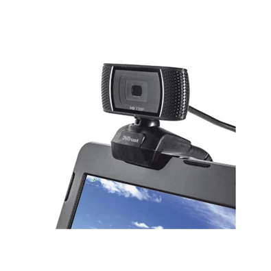 Trust Trino HD mikrofonos fekete webkamera Trust Trino HD mikrofonos fekete webkamera