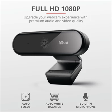 Trust Tyro FullHD mikrofonos fekete webkamera Trust Tyro FullHD mikrofonos fekete webkamera