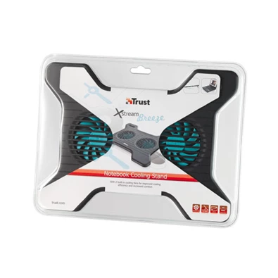 Trust Xstream Breeze fekete notebook hűtőpad Trust Xstream Breeze fekete notebook hűtőpad
