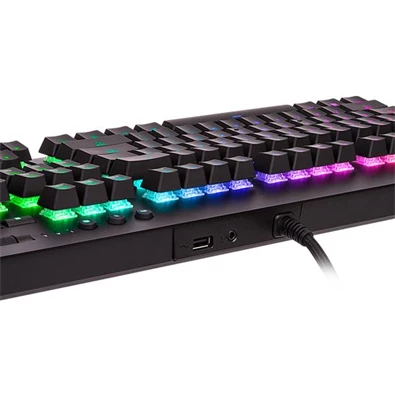 Ttesports Level 20 GT RGB (Cherry MX blue) US USB mechanikus gamer billentyűzet Ttesports Level 20 GT RGB (Cherry MX blue) US USB mechanikus gamer billentyűzet