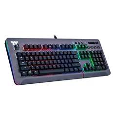 Ttesports Level 20 RGB Titanium (Cherry MX speed silver) US USB mechanikus gamer billentyűzet Ttesports Level 20 RGB Titanium (Cherry MX speed silver) US USB mechanikus gamer billentyűzet
