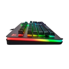 Ttesports Level 20 RGB Titanium (Cherry MX speed silver) US USB mechanikus gamer billentyűzet Ttesports Level 20 RGB Titanium (Cherry MX speed silver) US USB mechanikus gamer billentyűzet