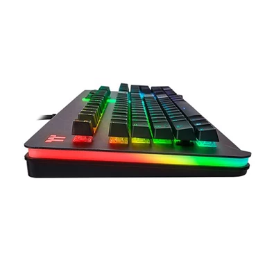 Ttesports Level 20 RGB Titanium (Cherry MX speed silver) US USB mechanikus gamer billentyűzet Ttesports Level 20 RGB Titanium (Cherry MX speed silver) US USB mechanikus gamer billentyűzet