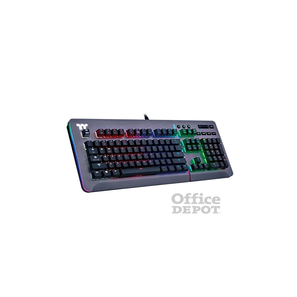 Ttesports Level 20 RGB Titanium (blue switch) US USB gamer billentyűzet Ttesports Level 20 RGB Titanium (blue switch) US USB gamer billentyűzet