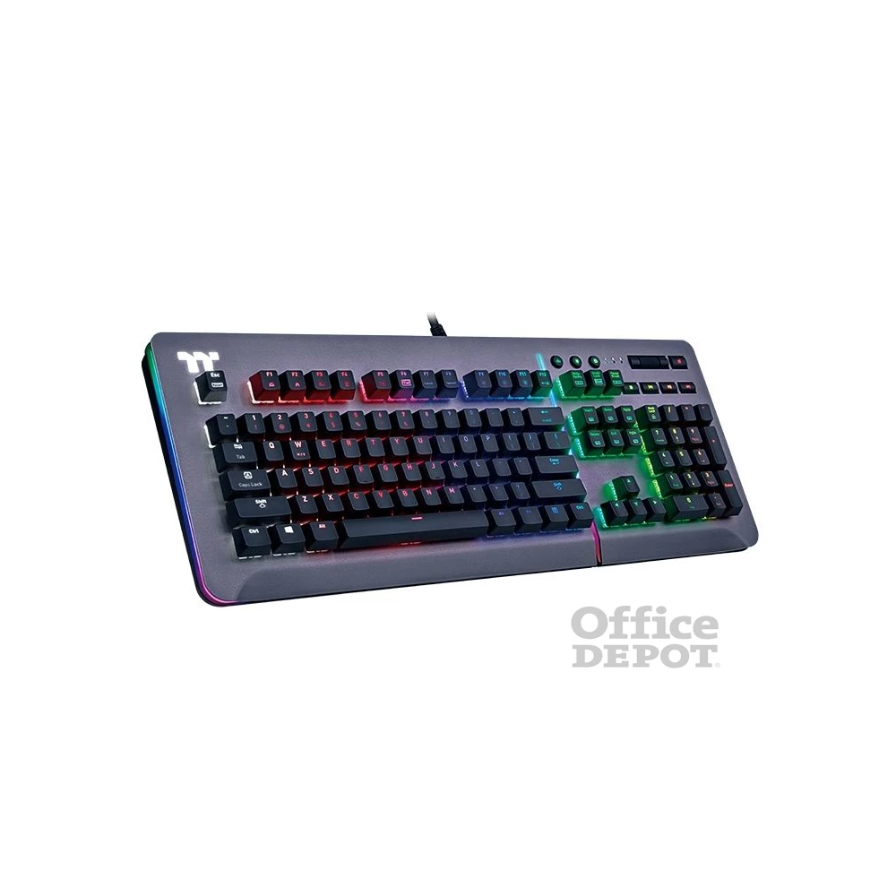 Ttesports Level 20 RGB Titanium (blue switch) US USB gamer billentyűzet Ttesports Level 20 RGB Titanium (blue switch) US USB gamer billentyűzet