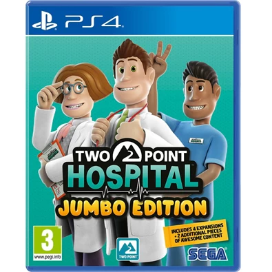 Two Point Hospital Jumbo Edition PS4 játékszoftver Two Point Hospital Jumbo Edition PS4 játékszoftver