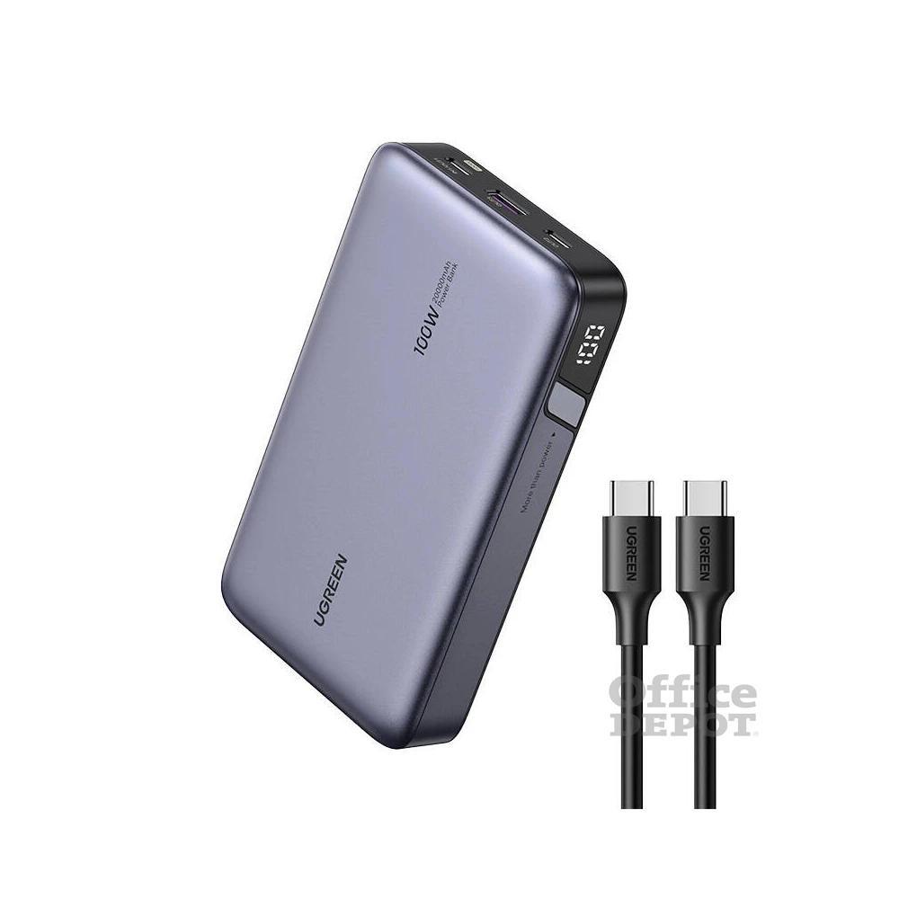 UGREEN PB720 20000mAh szürke powerbank