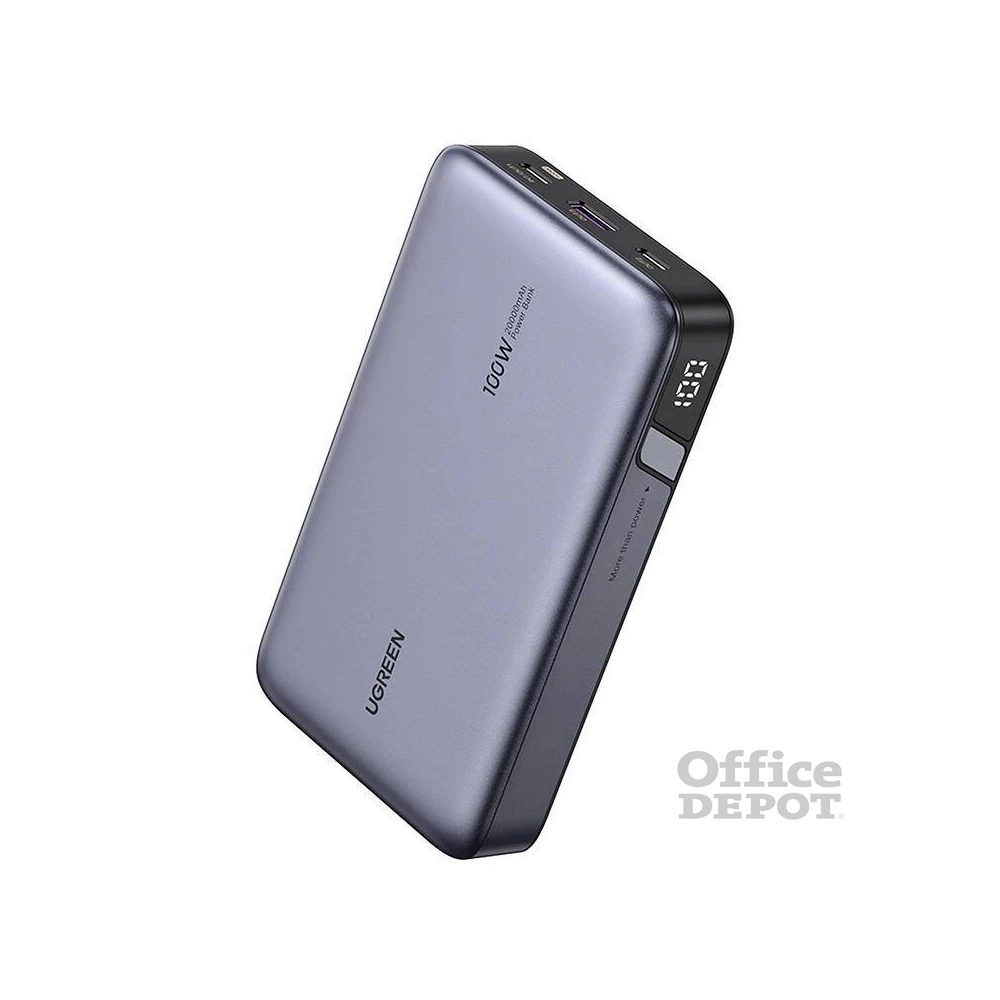 UGREEN PB720 20000mAh szürke powerbank