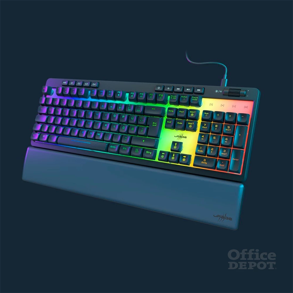 URAGE by Hama 13217830 EXODUS 515 ILLUMINATED fekete gamer billentyűzet URAGE by Hama 13217830 EXODUS 515 ILLUMINATED fekete gamer billentyűzet