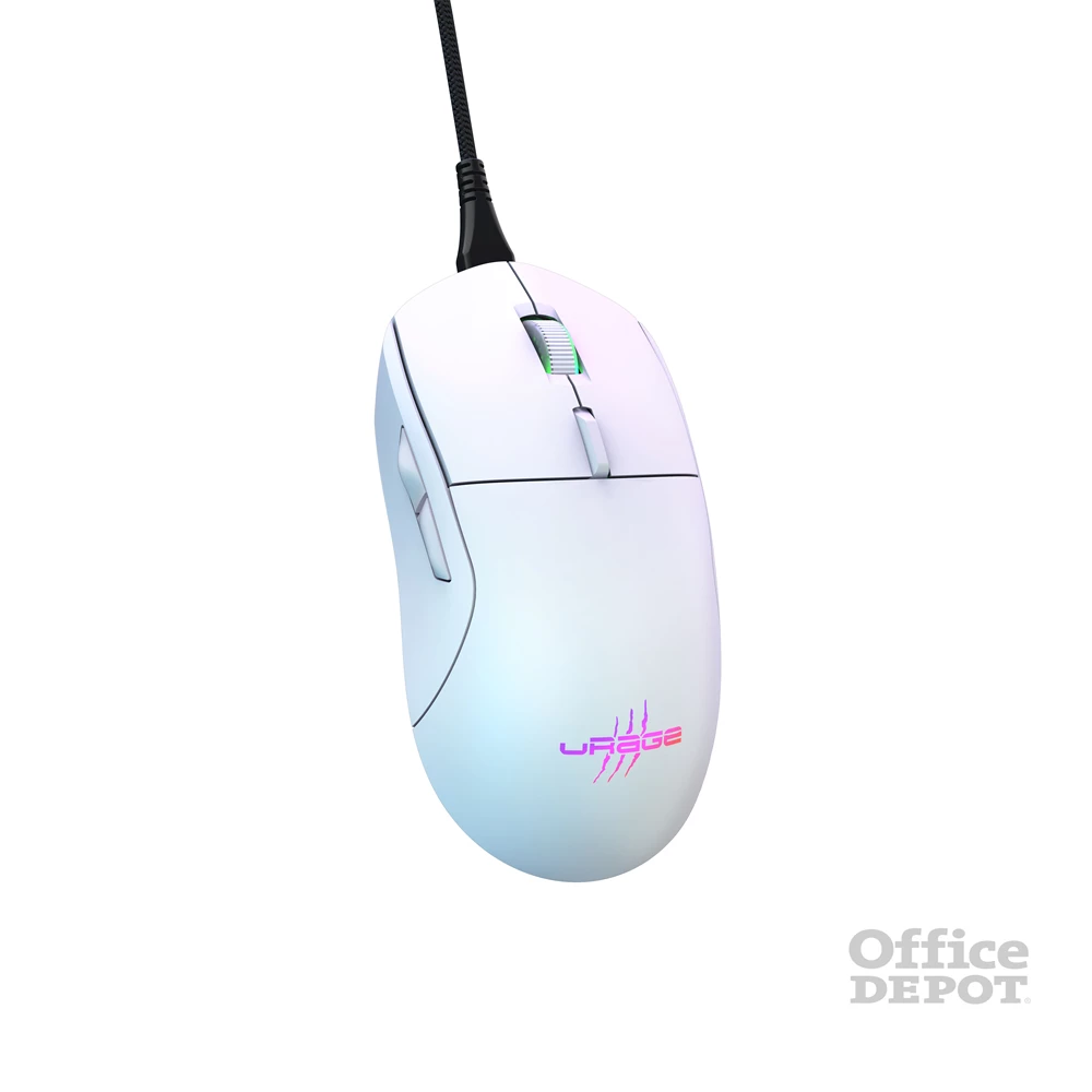 URAGE by Hama 217837 "URAGE REAPER 250" fehér optikai gamer egér