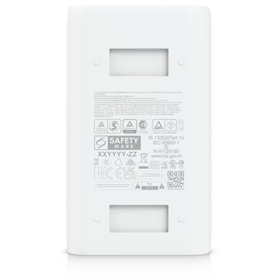 Ubiquiti U-POE++ 48V 1,25A tápegység Gigabit LAN porttal