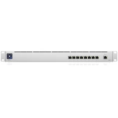 Ubiquiti USW-Mission-Critical 9xGbE LAN 4xPoE+ 4xPoE++ port switch beépített akkumulátorral